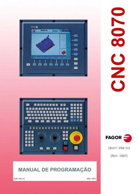 Manual De programação cnc da Fagor 